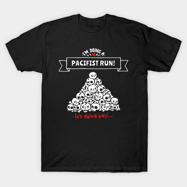 Pacifist Run T-Shirt by Tealgamemaster